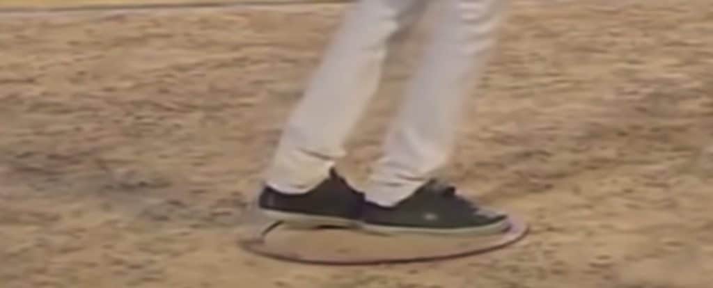 Diégo Rizzi lève le talon quand il tir