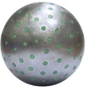 Boule de pétanque italienne Boulenciel Iris Verte en
