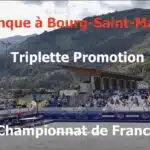 Championnat de France de pétanque à Bourg Saint Maurice