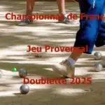 Partie de jeu provençal