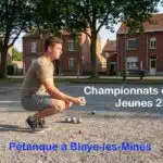 Championnat de France de pétanque à Blaye les mines 2026