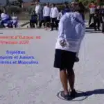 Les joueurs français aux championnats d'Europe de pétanque Espoirs 2026 en Grèce